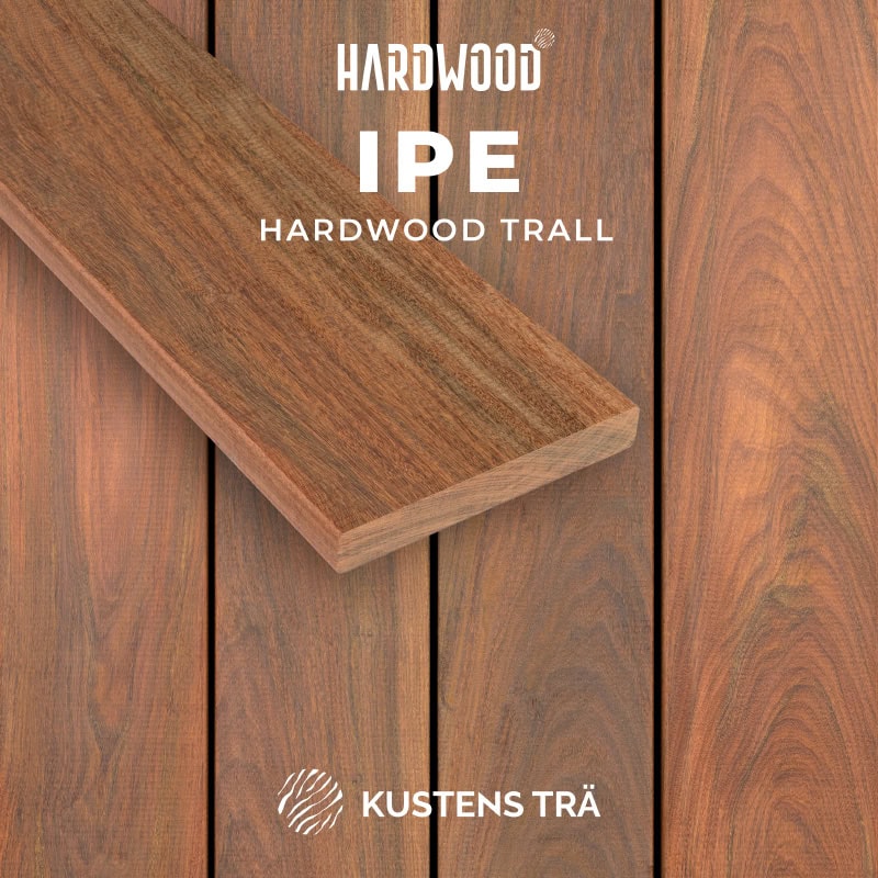 Ipe Hardwood Trall-Kustens Trä