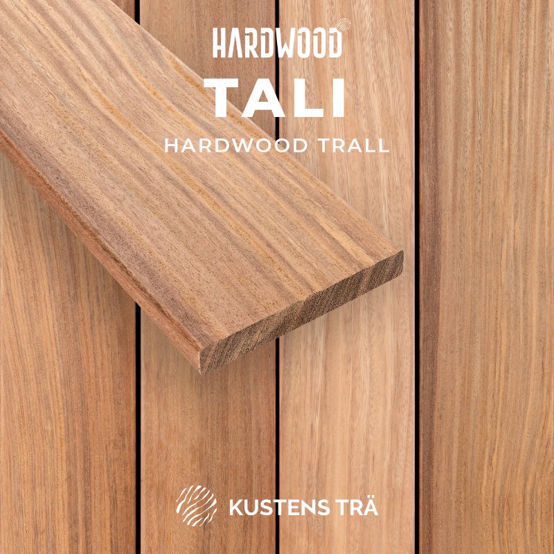 Tali Hardwood Trall-Kustens Trä