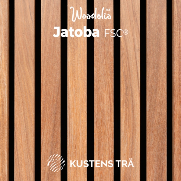 Woodolio Jatoba ribbor Kustens Trä