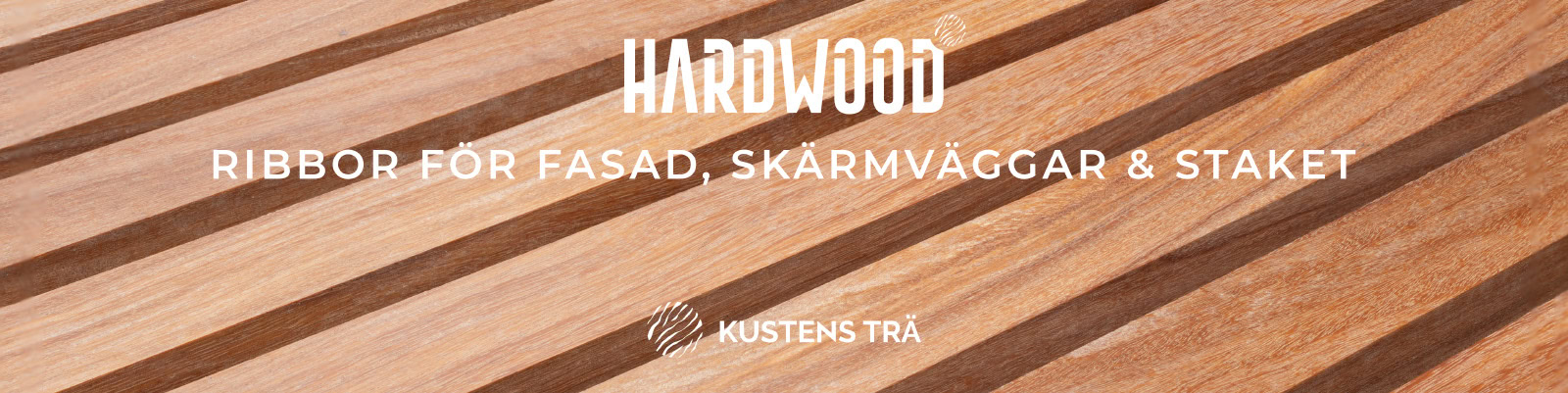 Hardwood ribbor-Kustens Trä